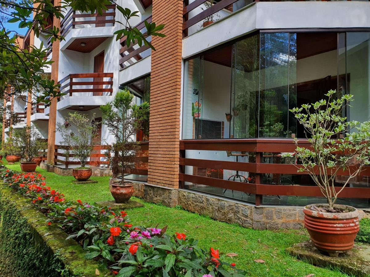 Lindo Apto No Centro Capivari - Condominio Privado Campos do Jordão Exterior foto